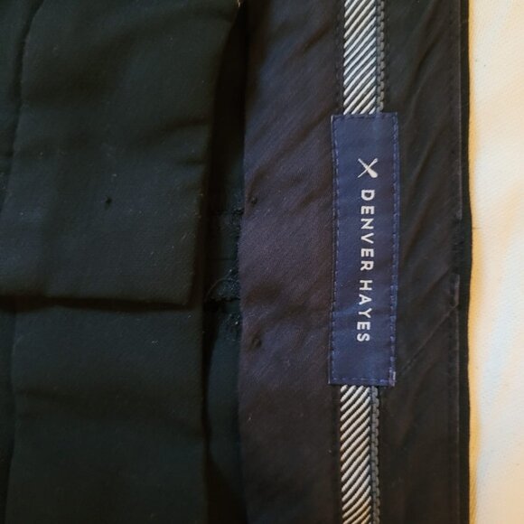 Dress pants / Size 8 / Black / Denver Hayes - Picture 3 of 5